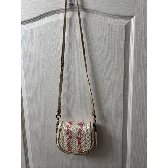 NWT Brahmin Valentia Collection Apricot Rose Briar Crossbody Bag - Picture 3 of 5